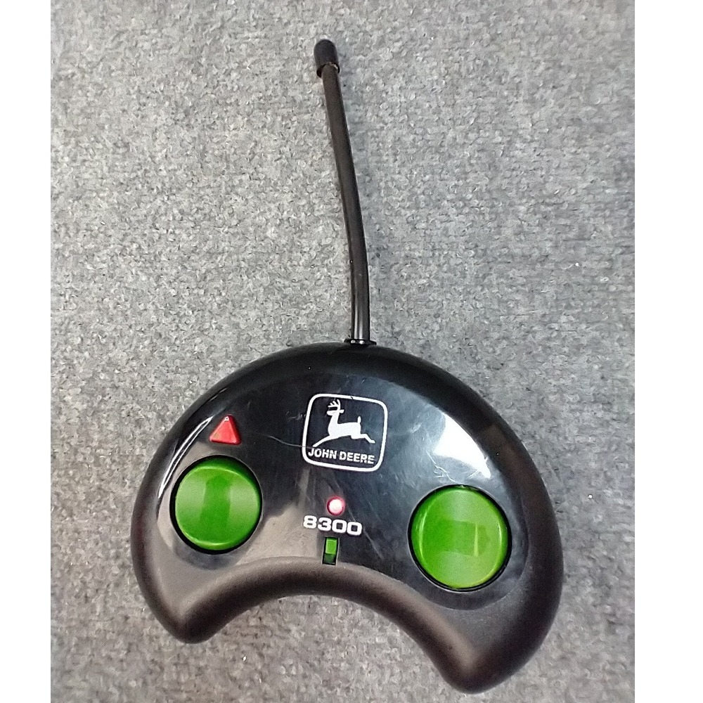 John Deere Remote Control Toy Kids One Size Black ERTL 8300 Replacement RC